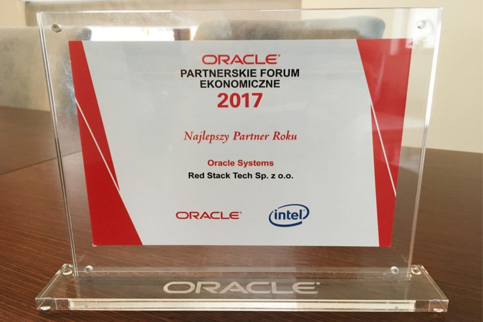ITReseller | Red Stack Tech otrzymała od Oracle Polska wyróżnienie ...