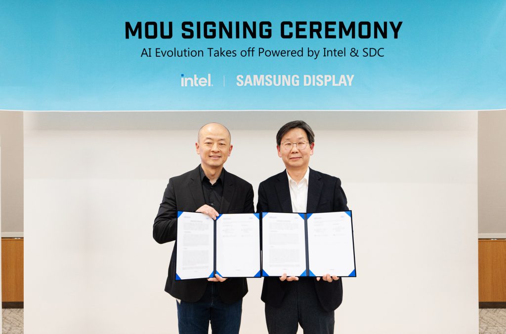 Intel Samsung Display MOU