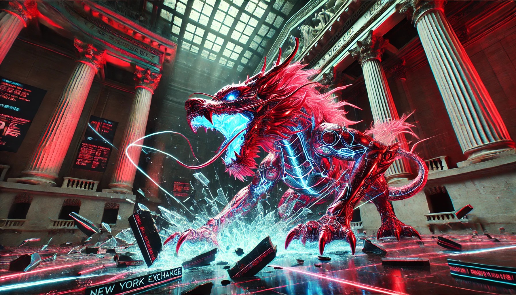 Dalle DeepSeek Wall Street