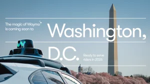 Waymo wjeżdża do stolicy USA – robotaxi pojawi się w Waszyngtonie w 2026 roku