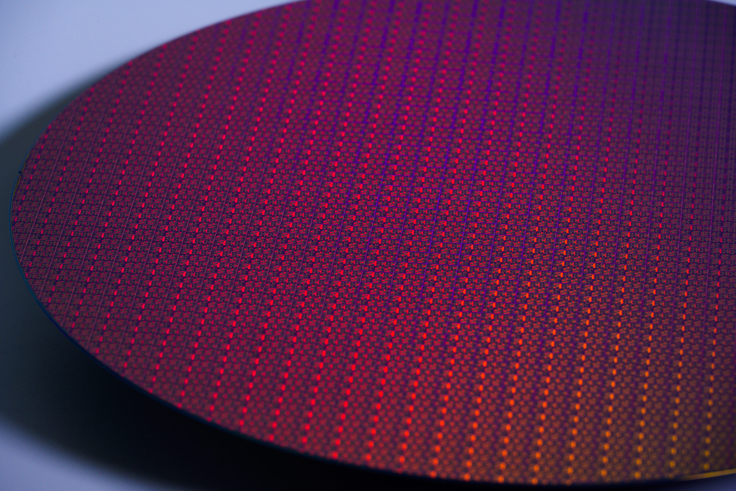 Intel 18A wafel krzemowy