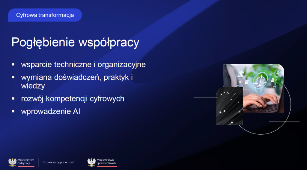 Ministerstwo Sprawiedliwości i Ministerstwo Cyfryzacji podpisują porozumienie o współpracy