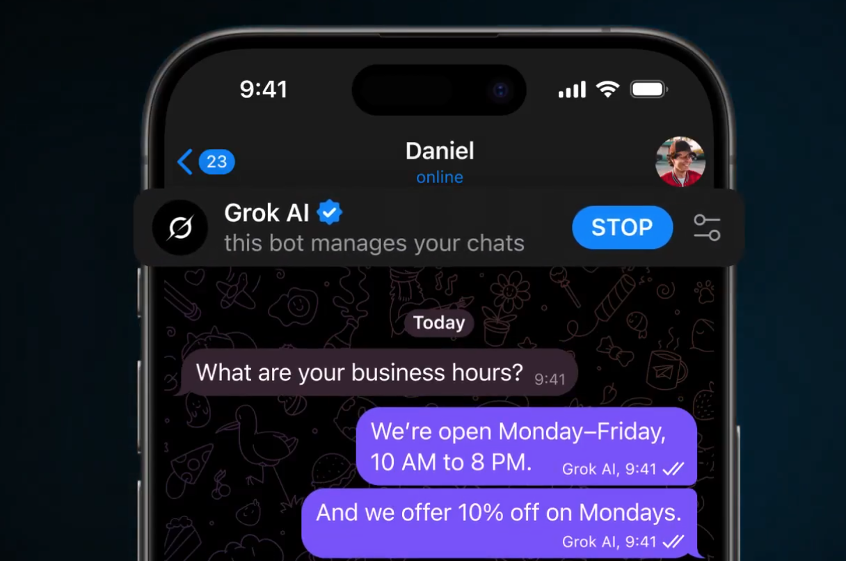 XAI inwestuje 300 mln dolarów w integrację Grok z Telegramem