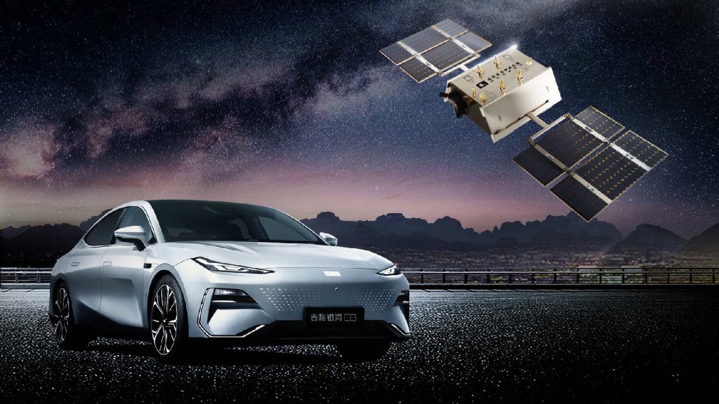 Geely satelita komunikacja