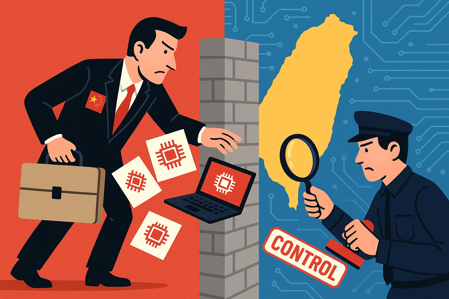 Aż 16 chińskich firm technologicznych z zarzutami nielegalnej działalności na Tajwanie