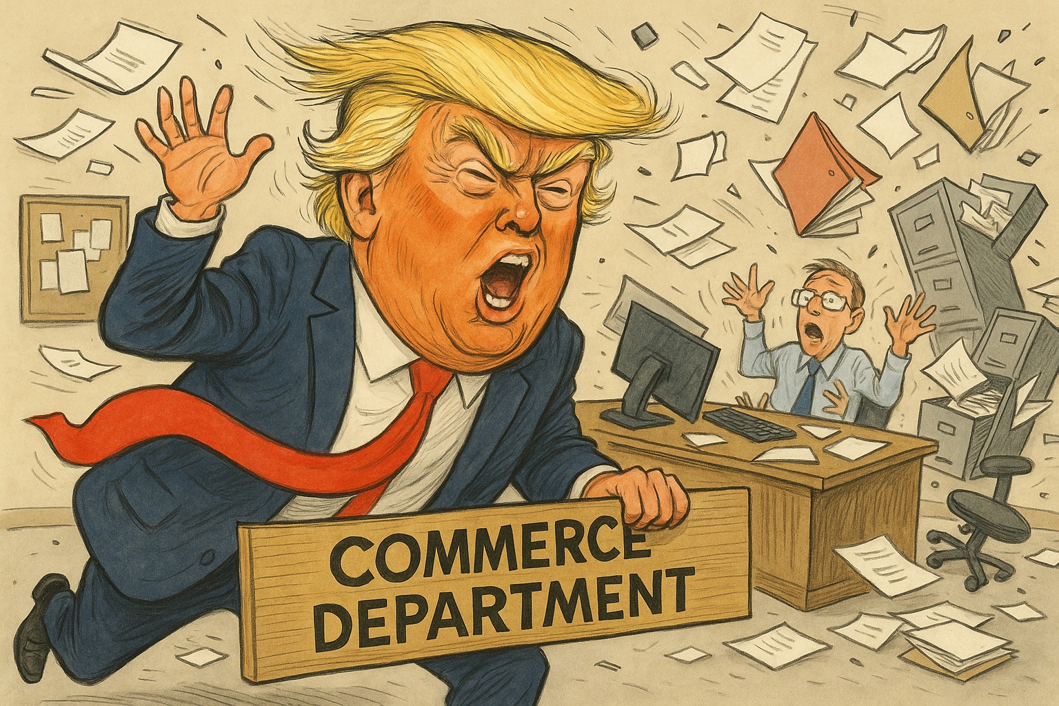 Departament Handlu USA sparaliżowany, a branża półprzewodników traci miliardy przez opóźnienia w wydawaniu licencji