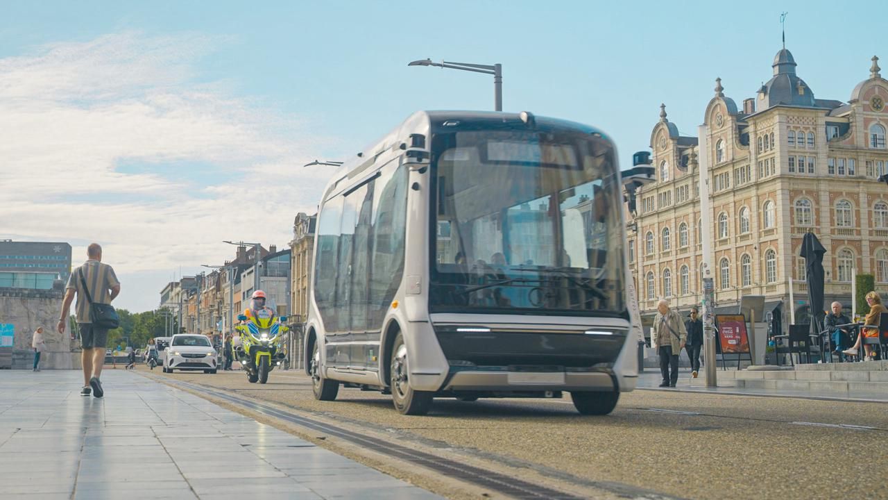 WeRide Belgia Robobus