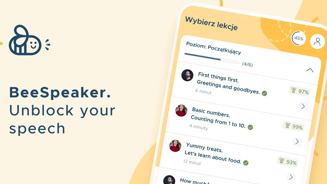 Polsko-szwedzki BeeSpeaker pozyskuje 2 mln euro na naukę mówienia w językach obcych, wspieraną przez AI