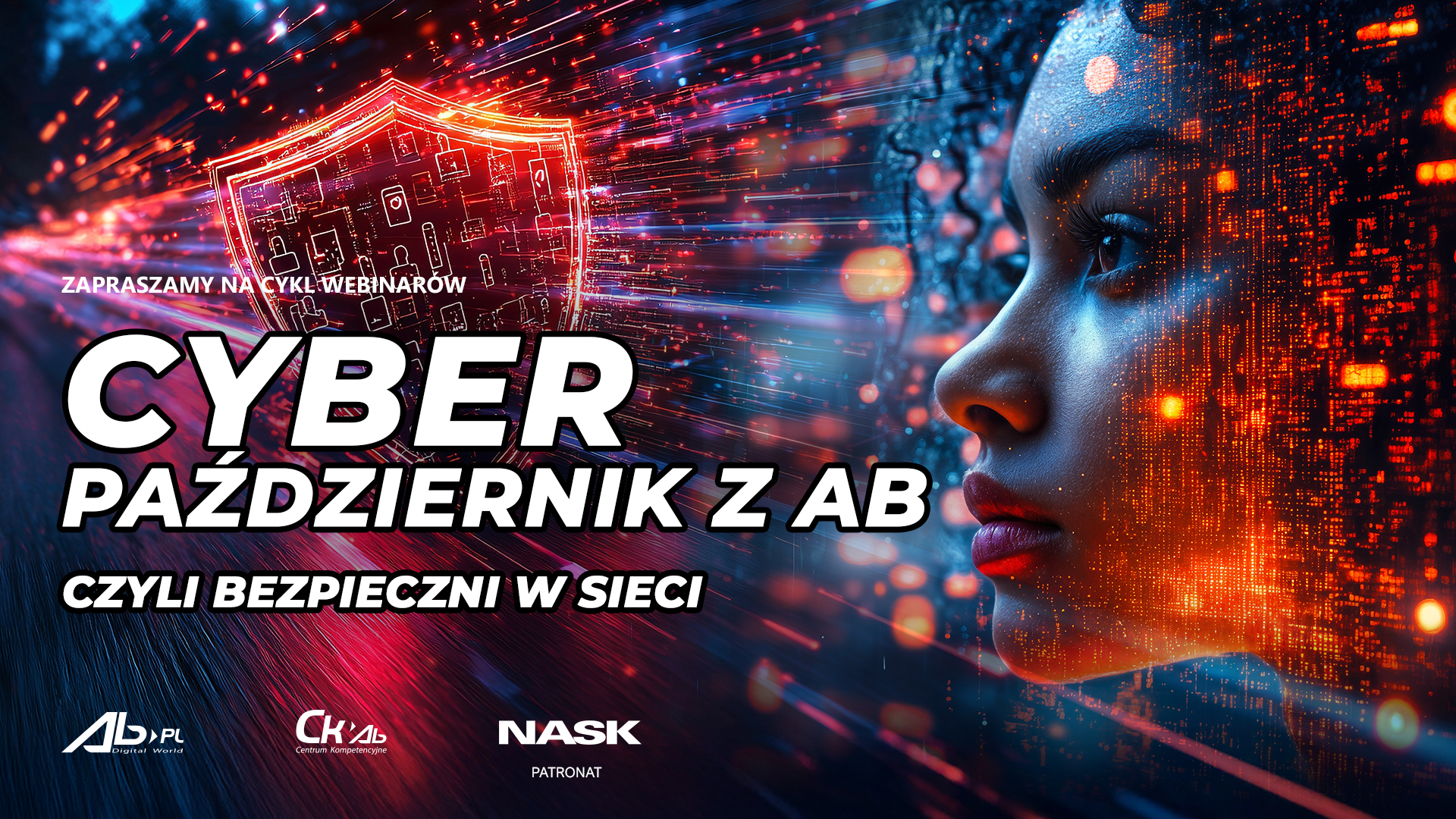 Centrum Kompetencyjne AB startuje z cyklem webinarów „CyberPaździernik z AB, czyli bezpieczni w sieci”