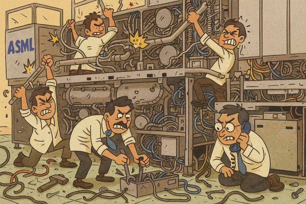 ASML Chiny inżynieria wsteczna