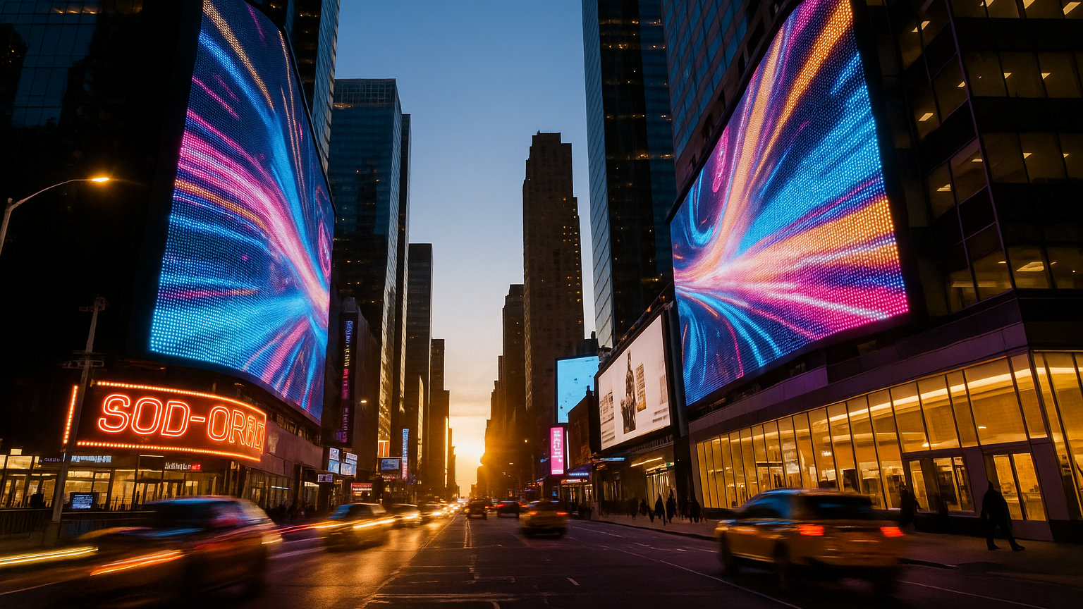Rynek Digital Signage podwoi swoją wartość do 2033 roku, osiągając blisko 58 mld. dol.
