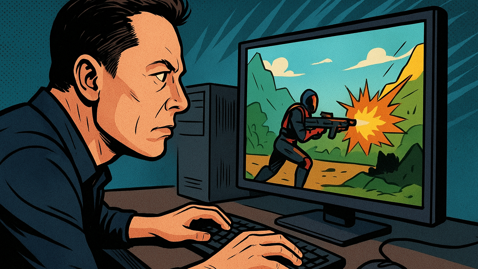 XAI wkracza do gamingu. Elon Musk zapowiada grę w pełni stworzoną przez AI do końca 2026 r.