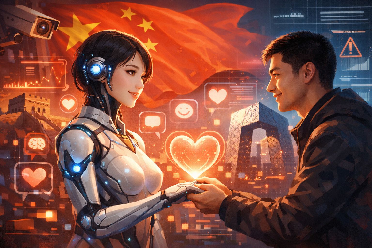 Chiny AI emocje prawo