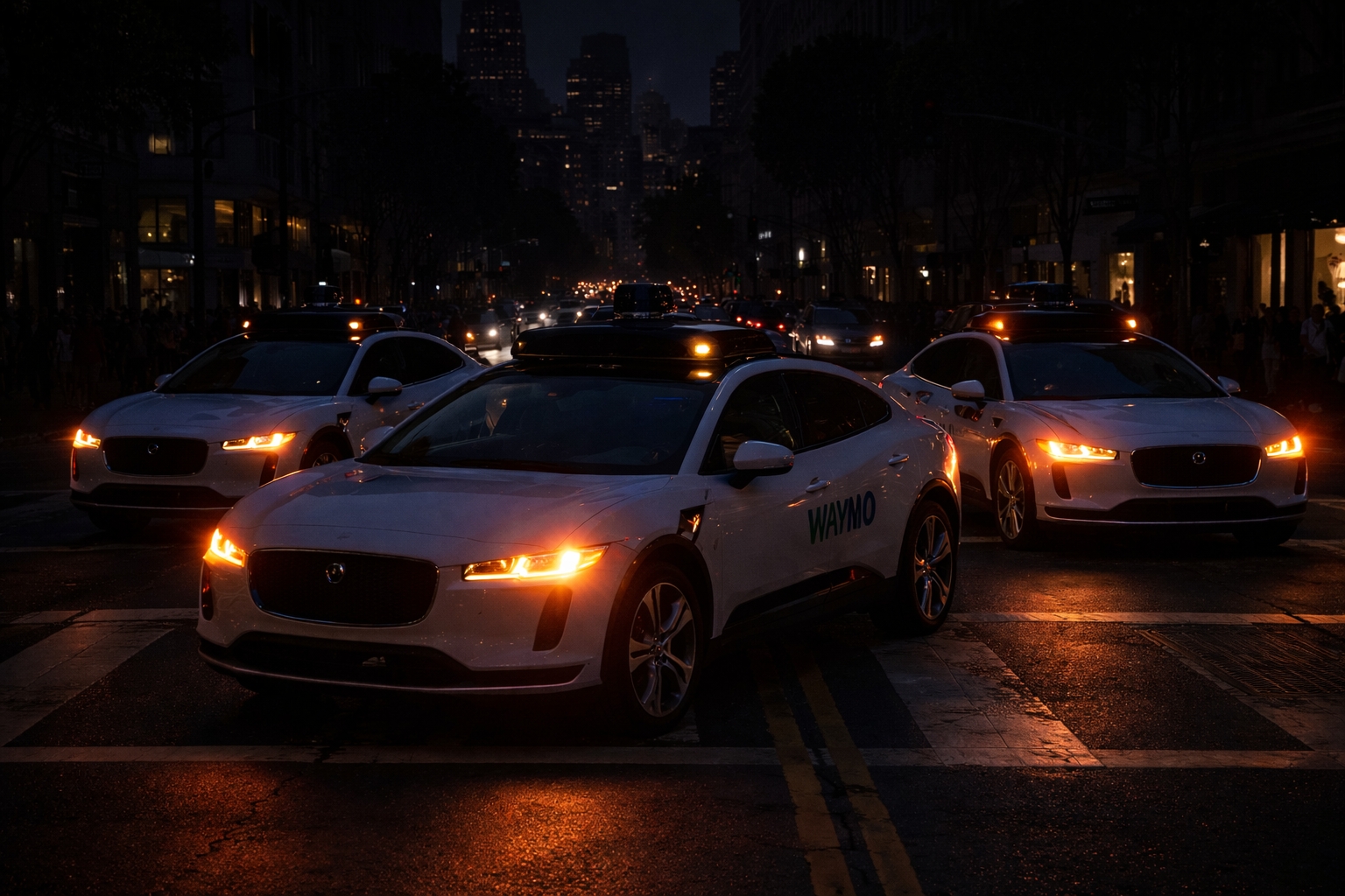 Gdy zgasły światła, Waymo stanęło. Chaos na ulicach San Francisco