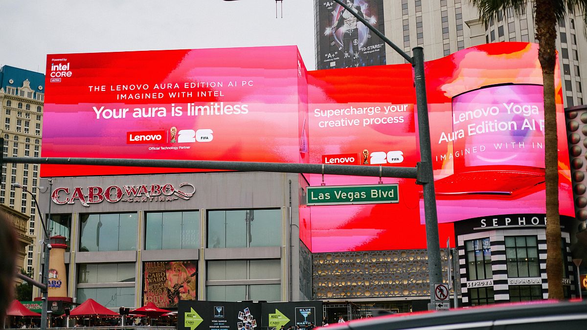 CES 2026 Lenovo Vegas
