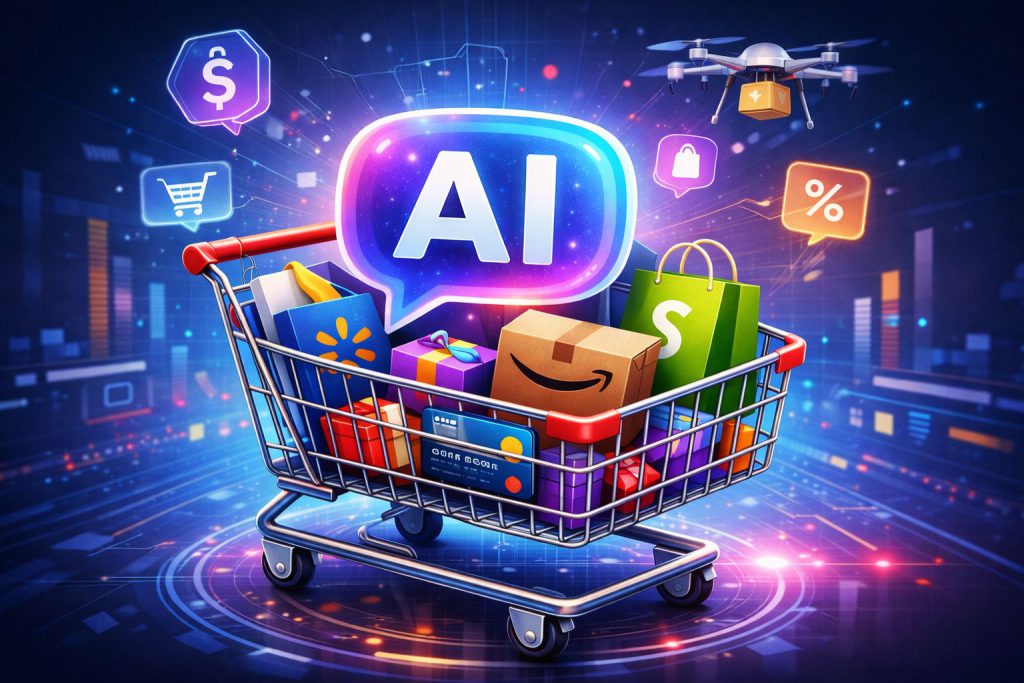 Gemini Google Walmart zakupy agent AI