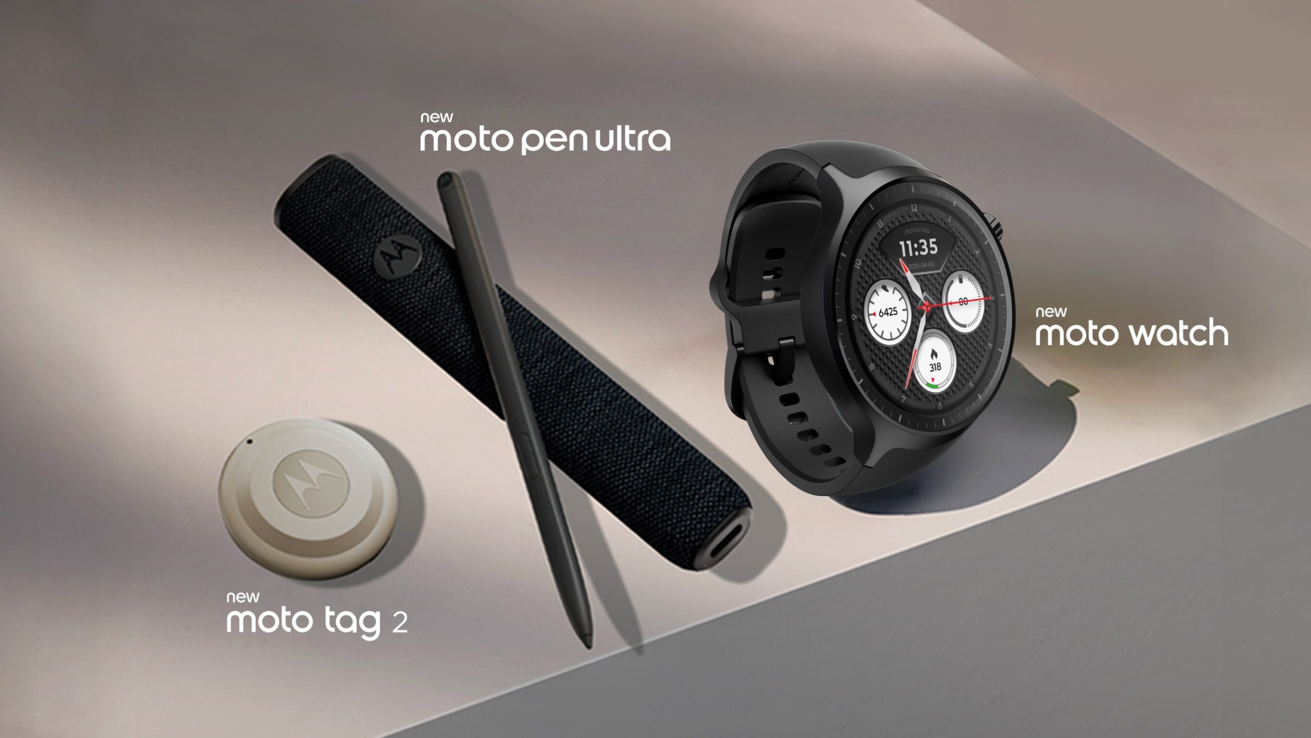 CES 2026: Motorola pokazuje moto watch, moto pen ultra i moto tag 2