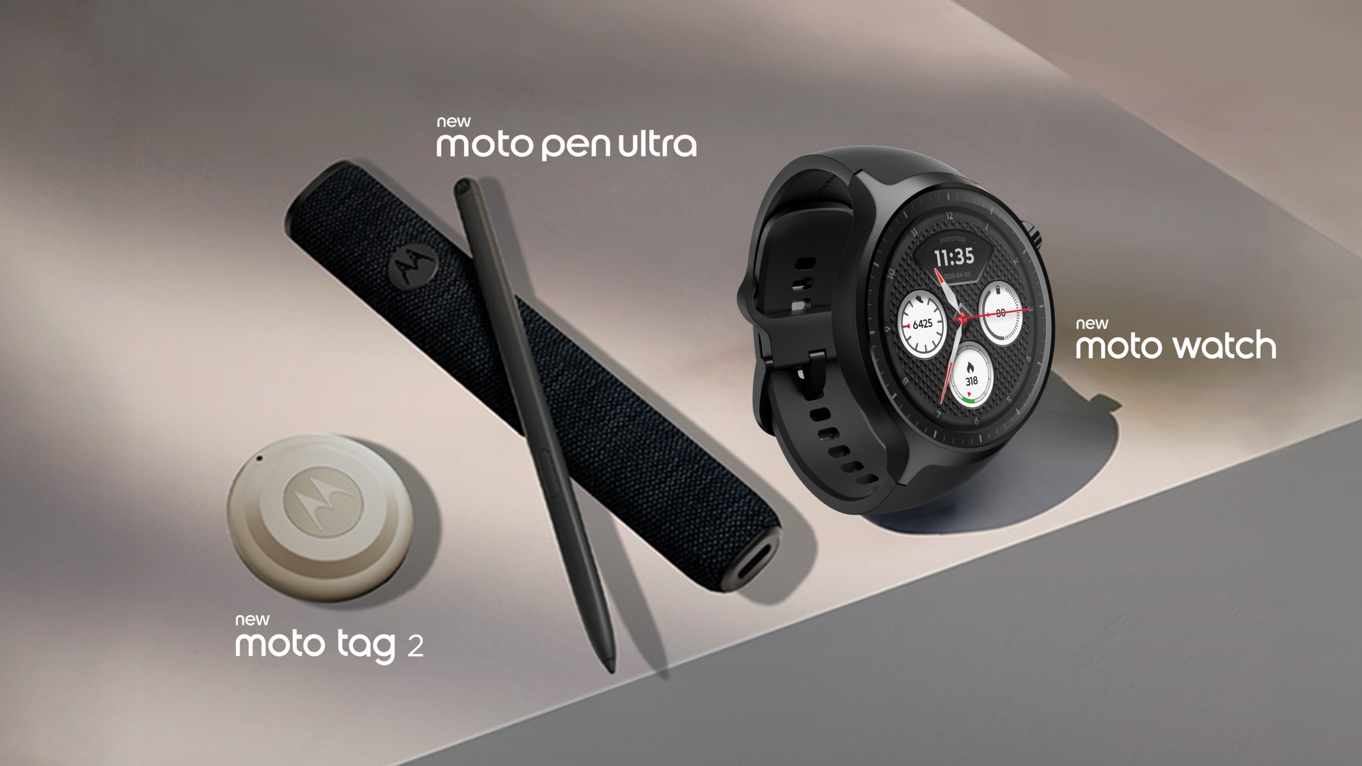 CES 2026: Motorola pokazuje moto watch, moto pen ultra i moto tag 2
