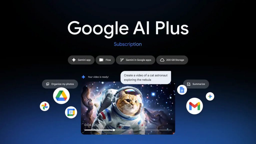 google ai plus