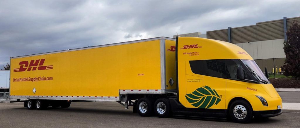 Tesla Semi DHL