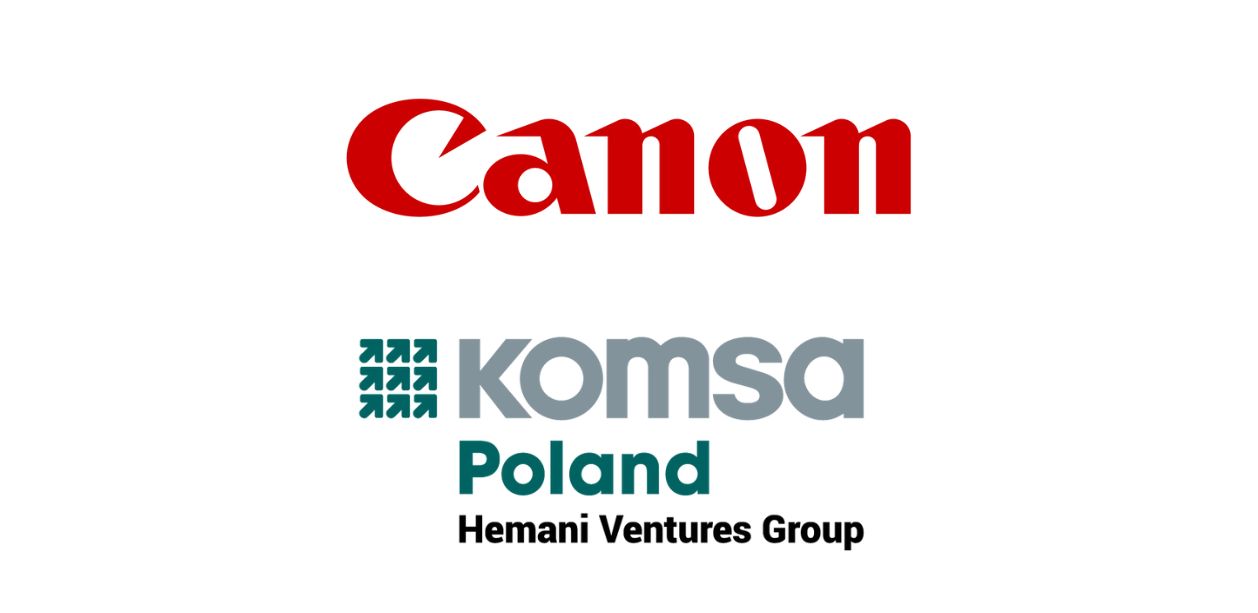 Canon wchodzi do oferty KOMSA Poland Hemani Ventures Group – wzmocnienie dystrybucji z wartością dodaną
