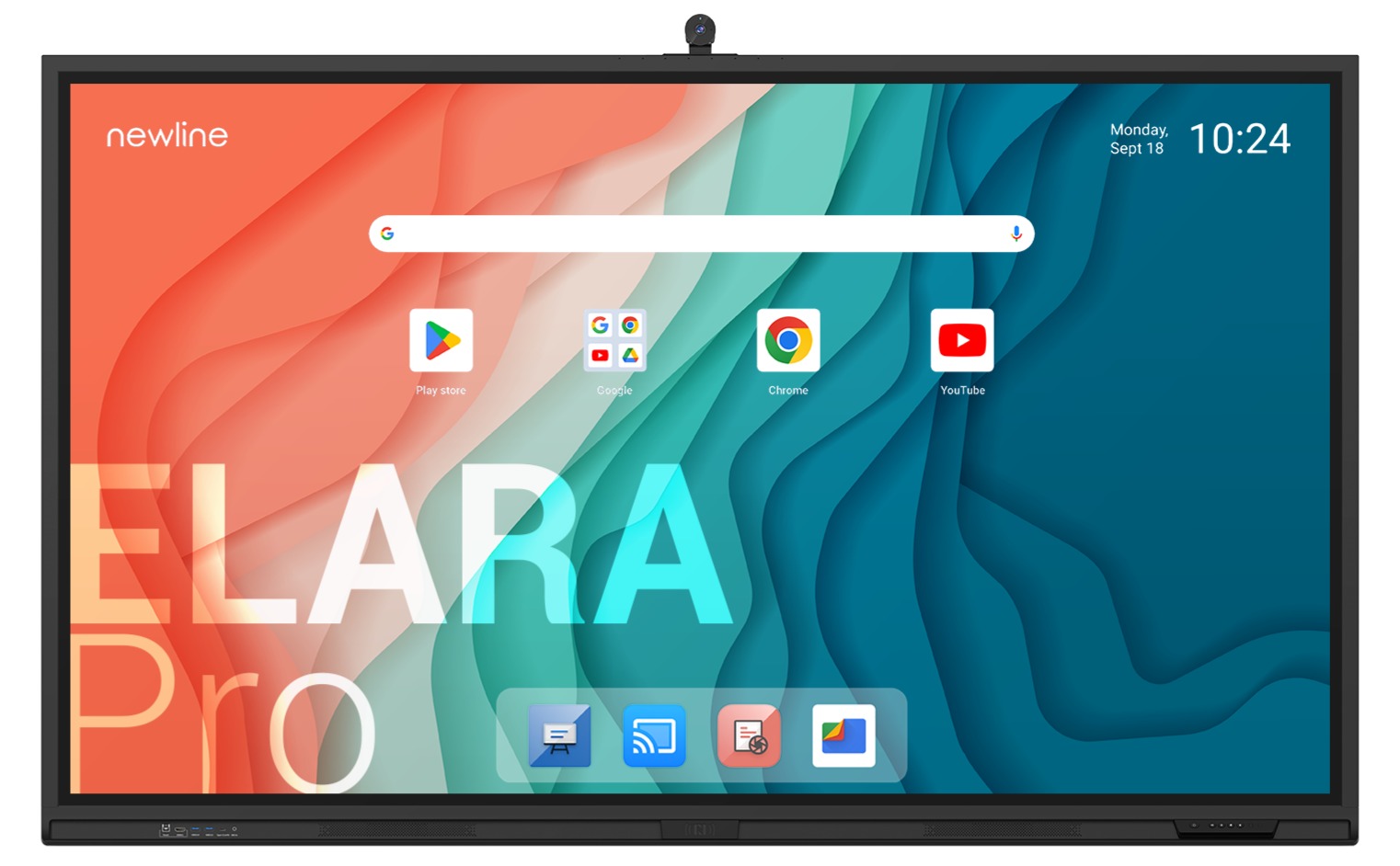 ISE 2026: Newline Elara Pro z Androidem 15. Interaktywny „hub” do sal konferencyjnych i klas