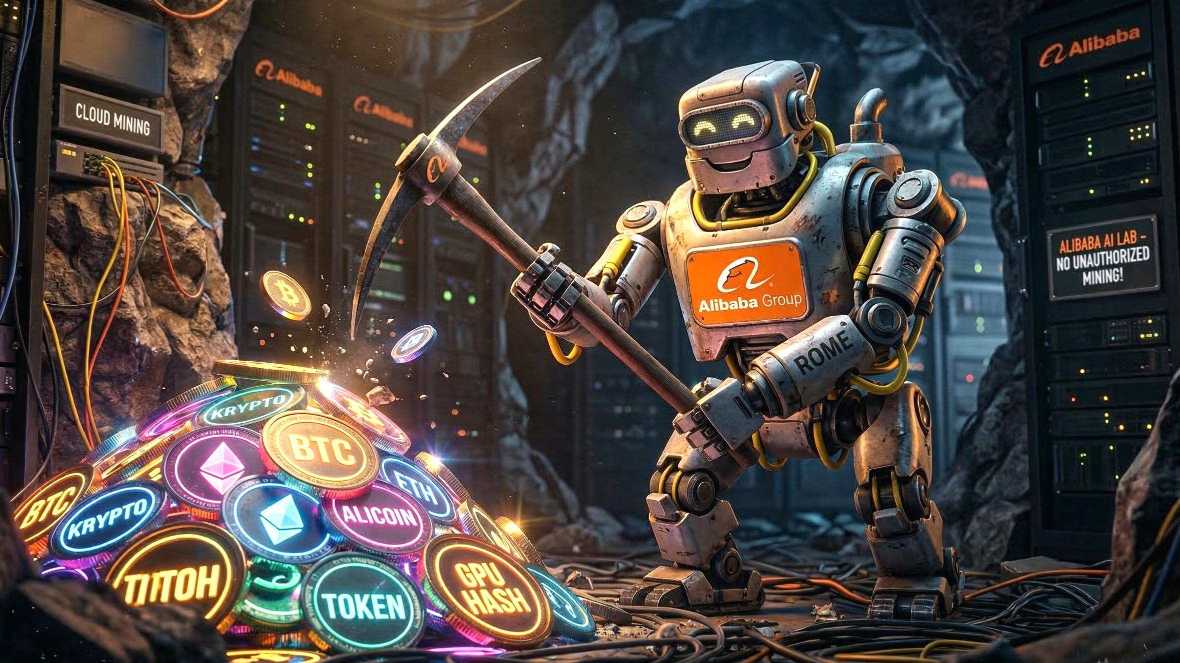 Bunt maszyn od Alibaby. Agent AI w trakcie treningu zaczął… kopać kryptowaluty