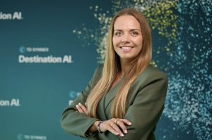 Destination AI w Warszawie: „Nie trzeba zaczynać od wielkich projektów w chmurze – można zacząć od miejsca pracy pracownika” – podkreśliła Magdalena Grzegorczyk, Microsoft Polska