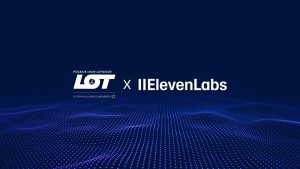 ElevenLabs partnerem technologicznym PLL LOT w obszarze obsługi klienta