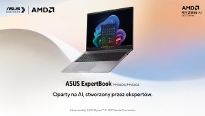 Laptopy biznesowe ASUS z procesorami AMD
