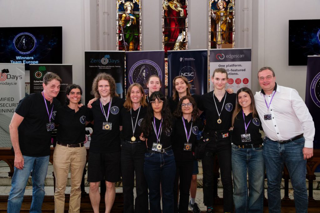 Women International Cybersecurity Challenge Team Europe
