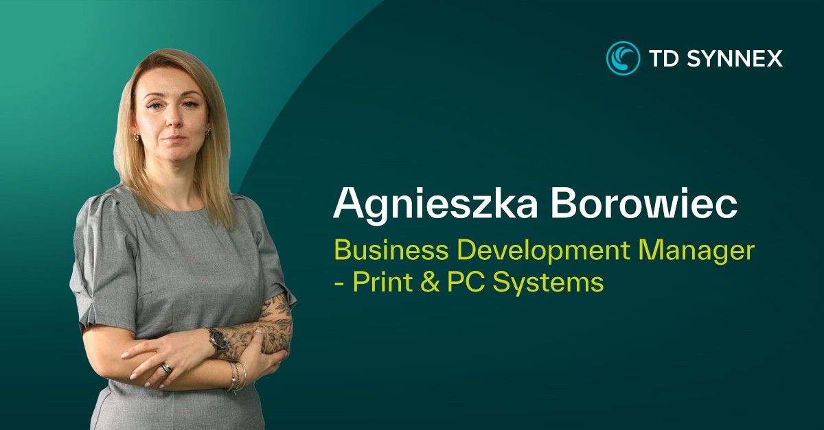 Agnieszka Borowiec pokieruje działem Print i PC Systems w TD SYNNEX