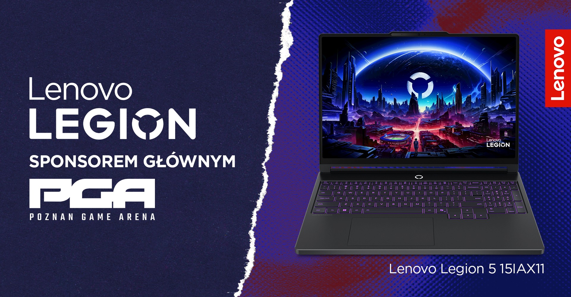 Lenovo Legion głównym sponsorem jubileuszowej, 20. edycji Poznań Game Arena – PGA 2026