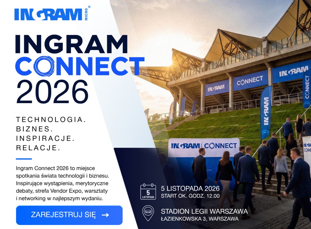 Ingram Connect 2026 już 5 listopada: Technologie, biznes i eksperckie debaty na Stadionie Legii